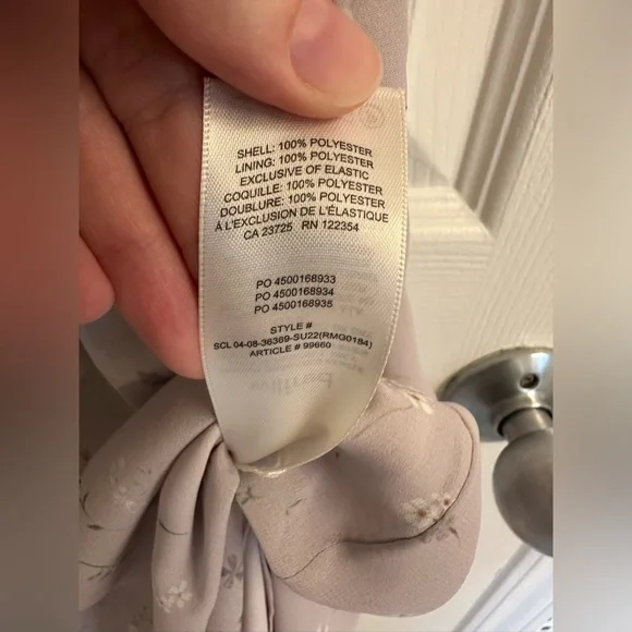 Elegant Lilac Midi Dress - Wilfred Genoa - Picture 11 of 11